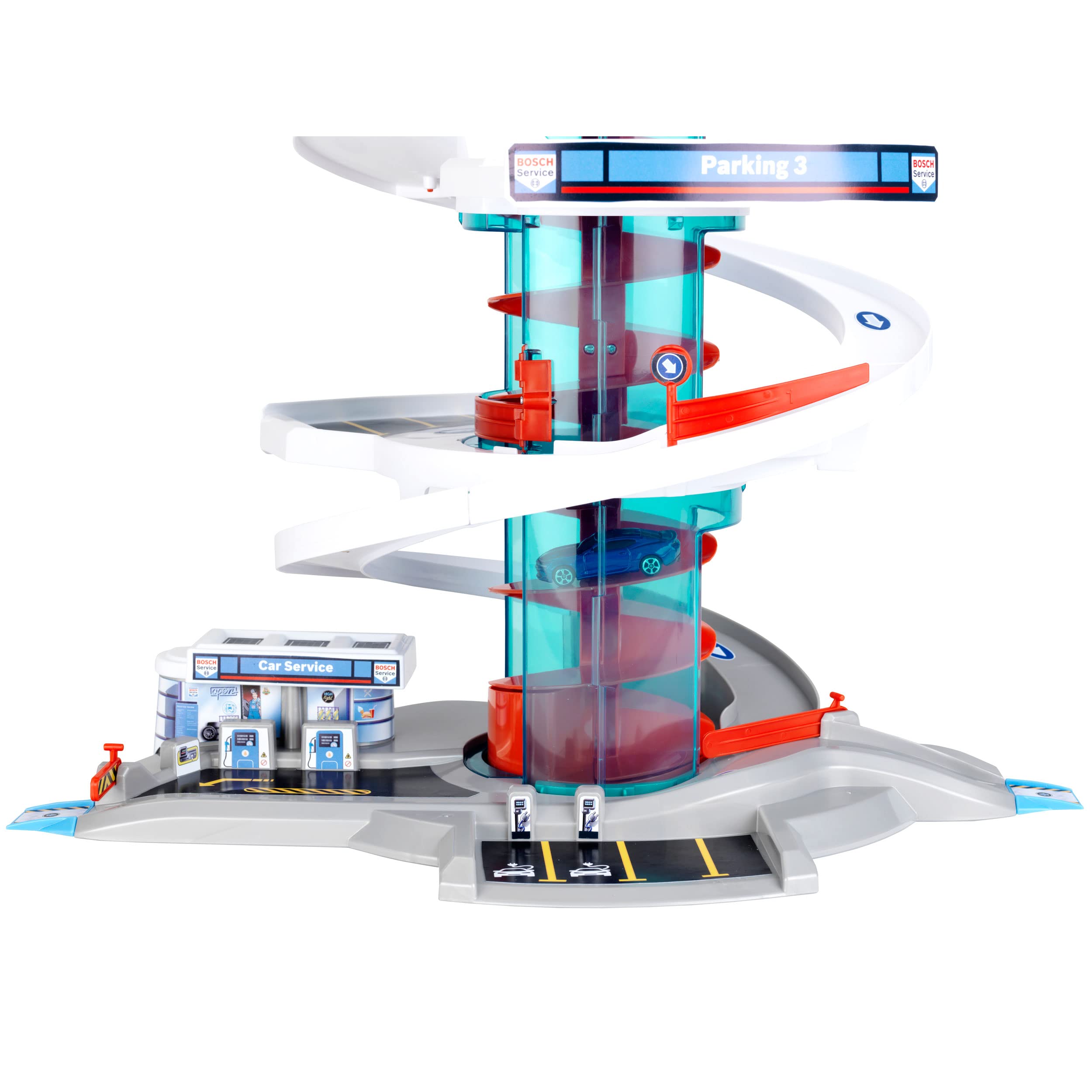Theo Klein Bosch Car Service Helix Parcheggio elettronico Garage