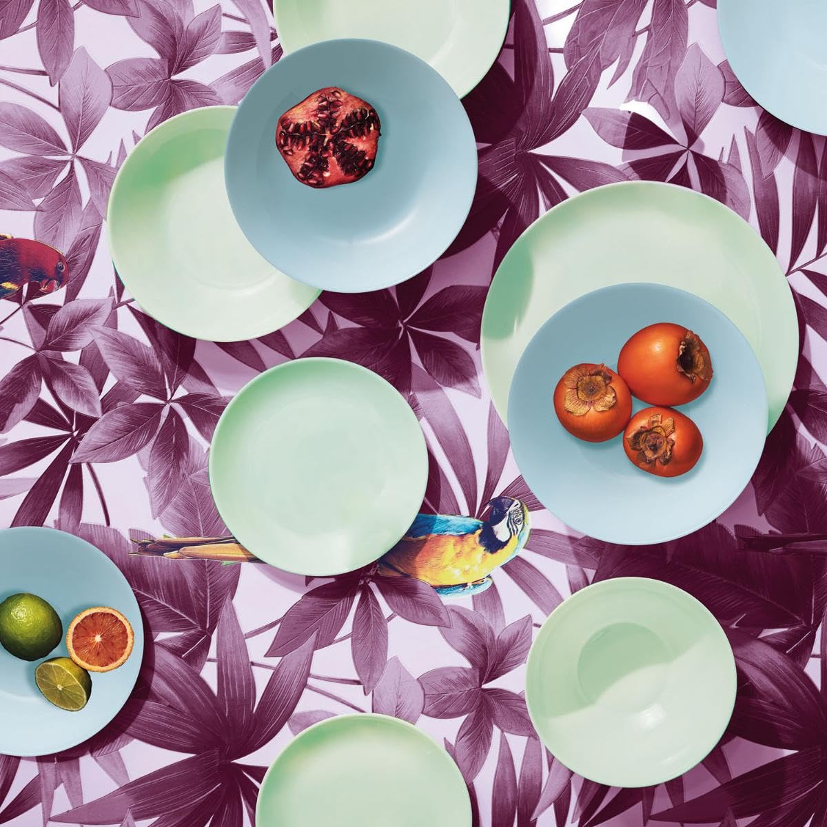 Luinarc Lot De 6 Bols à Salade Epilables En Verre 10 C