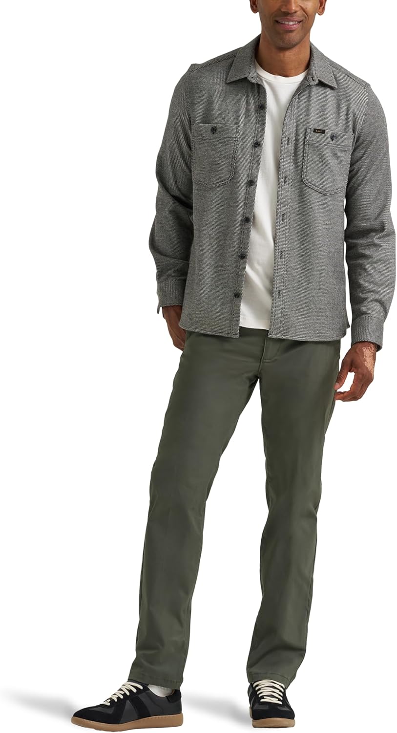 Lee Mens Legendary Brushed Knit Shirt - Image 4