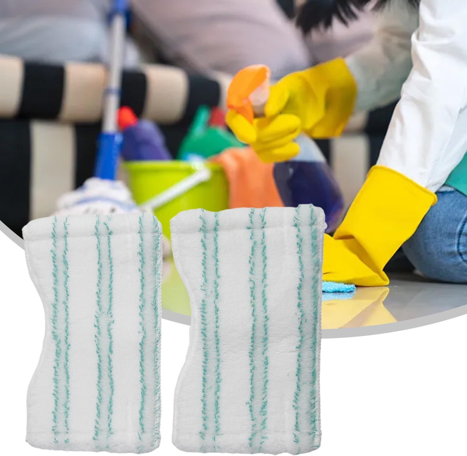 A Must Have for Clean Freaks Replacement Cover for Tile and Bathtub Wiper Pad (4 PACK)