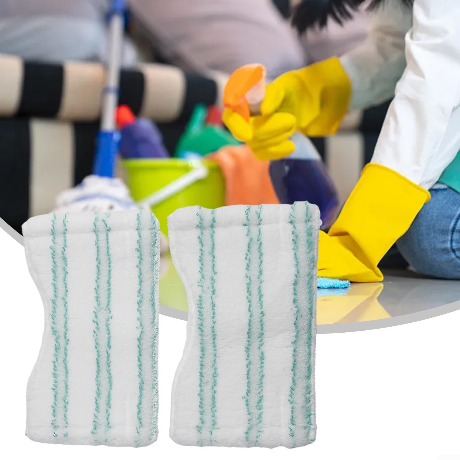 A Must Have for Clean Freaks Replacement Cover for Tile and Bathtub Wiper Pad (4 PACK)