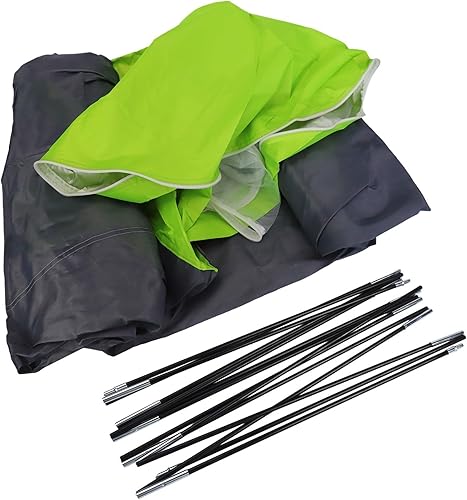 Miniatura 8 de Tienda de campaña ultraligera para mochileros y senderismo, refugio ligero para 1-2 personas con puertas dobles, malla de ventilación y poliéster