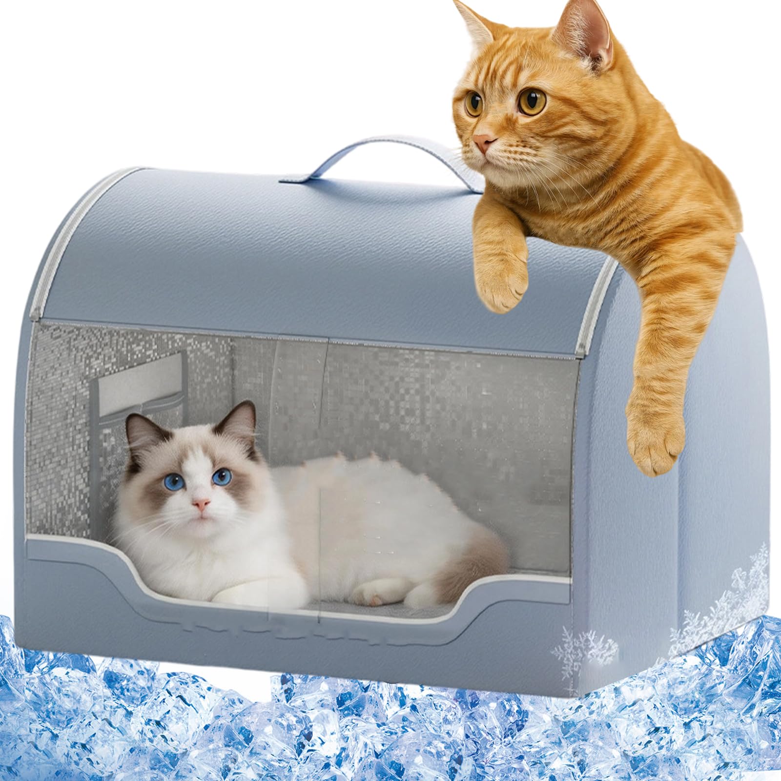 Maison de refroidissement chat éviter coup de chaleur abri chien 42cm