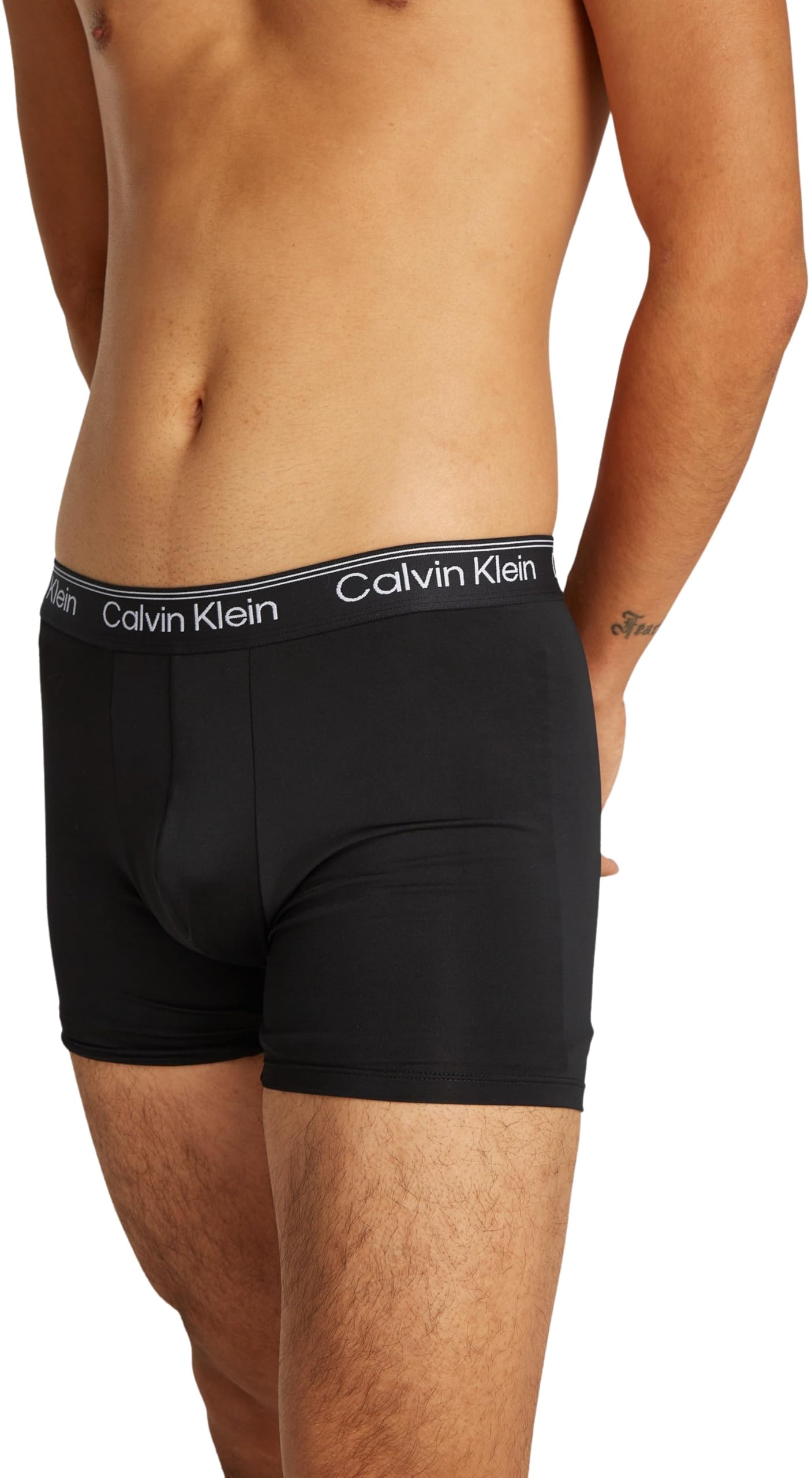 Calvin Klein Hombre Pack de 3 Calzoncillos bóxer Tejido elástico, Multicolor (B- Beau Bl, F Mauve, Saharah Sn WBS), S