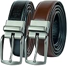 Dockers mens Reversible Casual Dress Belt With Comfort Stretch Belt