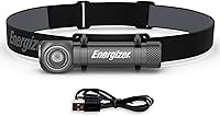 Vista 1 de Energizer linterna frontal LED recargable X1000, luz frontal ultra brillante resistente al agua IPX4, modo turbo de 1000 lúmenes, linterna frontal
