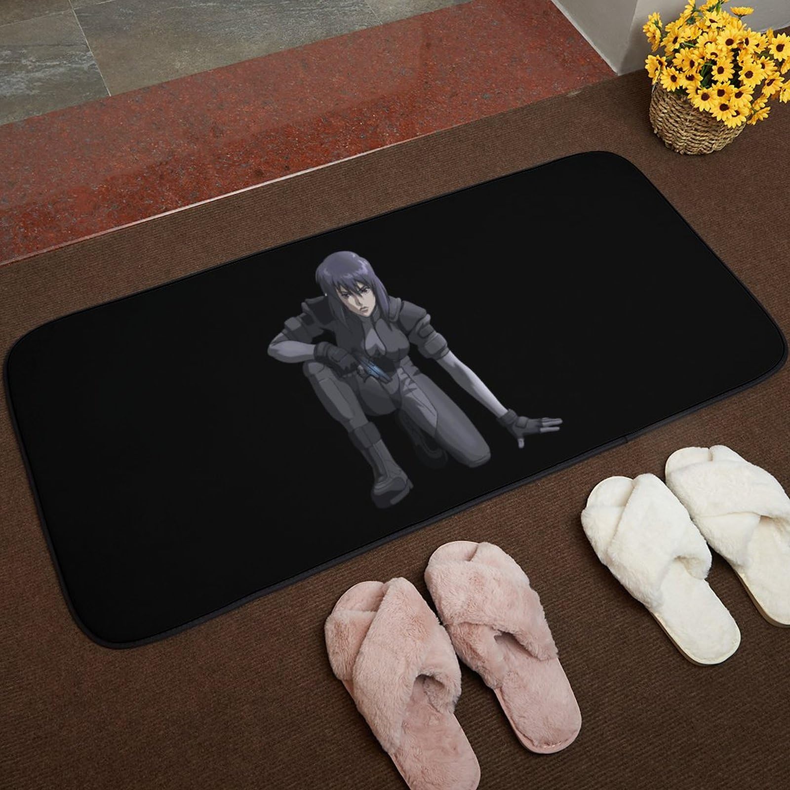 Amazon | Ghost in The Shell 攻殻機動隊 カーペット ラグマット 絨毯 