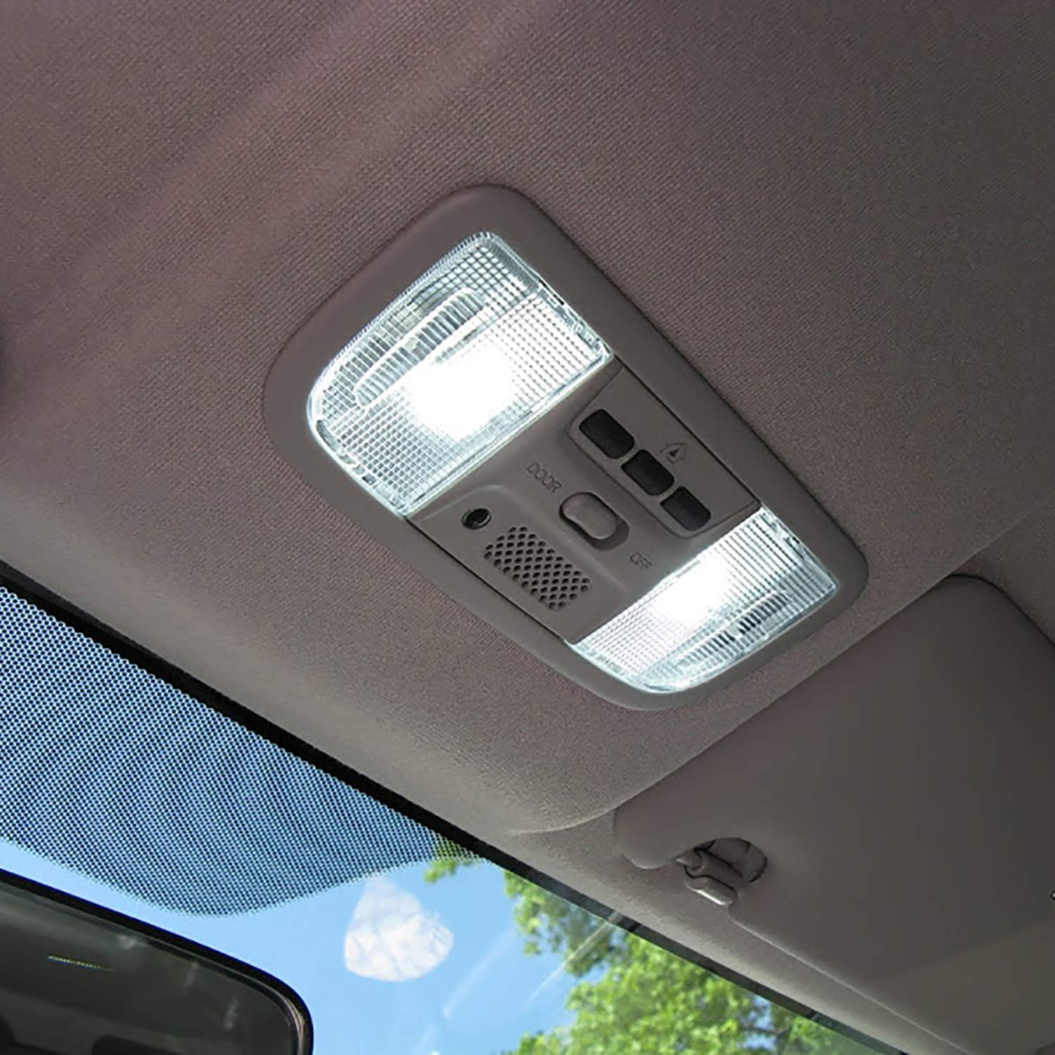 924-798 Dome Lamp Switch Roof Map Light LED Bulbs For 34404