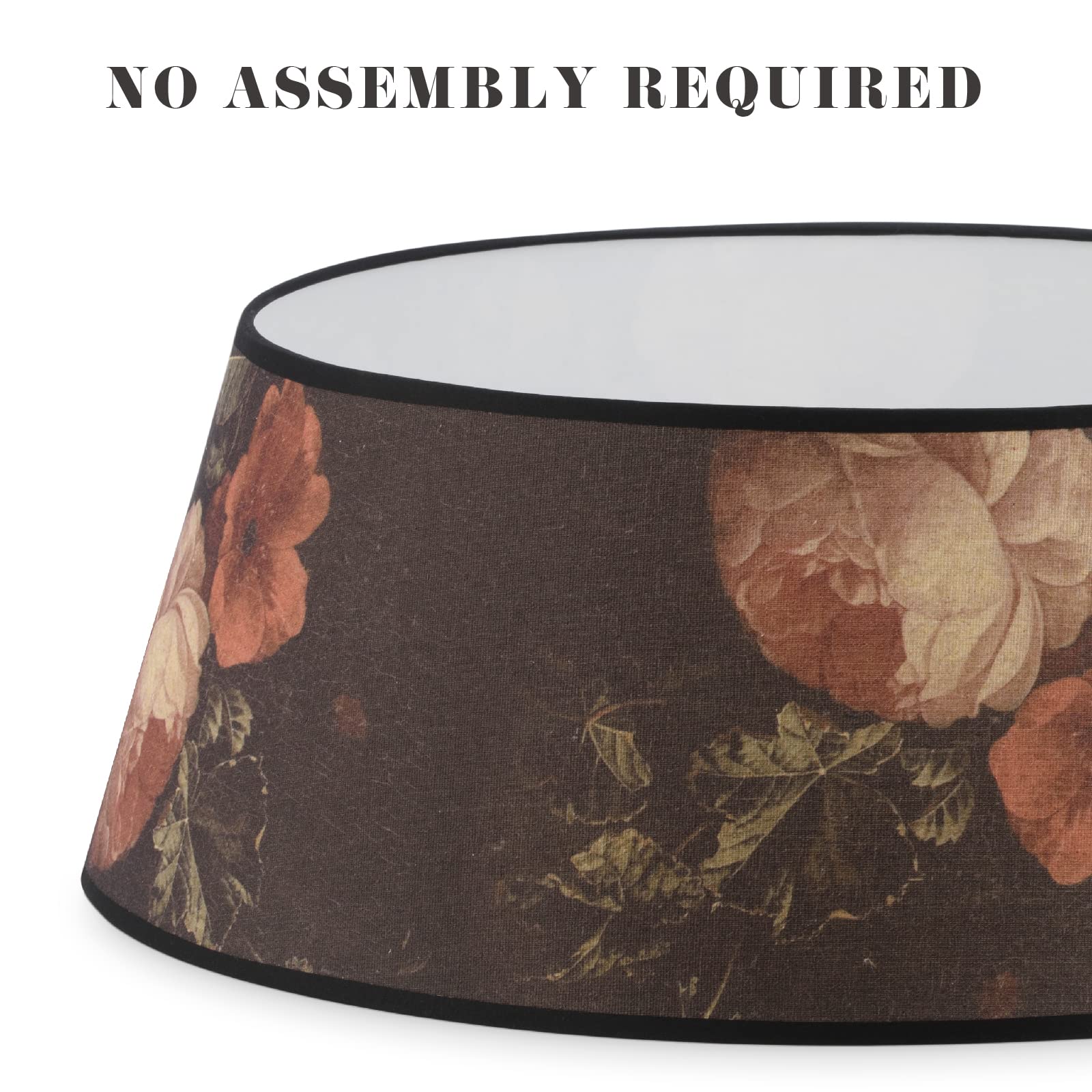 Rivestimento Base Albero Di Natale The Gallery - Diametro 53cm, Design Moderno In Vimini, Colore Indaco - Foto 6