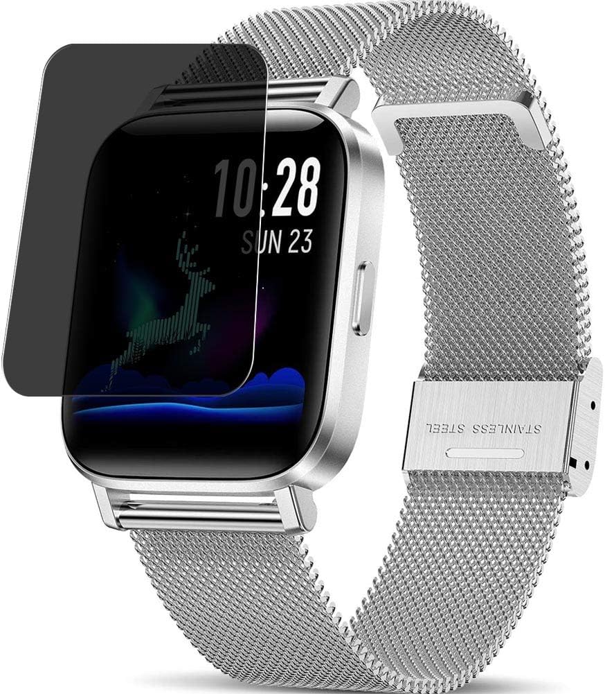 Vaxson Privacy Screen Protector, compatible with CanMixs ZX08 smartwatch Smart Watch, Anti Spy Guard Film Protectors Sticker [NOT Tempered Glass Case Cover ]