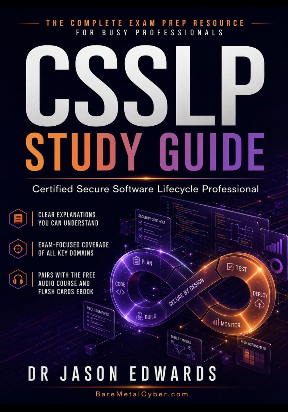 CSSLP For Busy People: The Busy Candidate’s Playbook for Passing the CSSLP Exam (Bare Metal Cyber Study Guides)