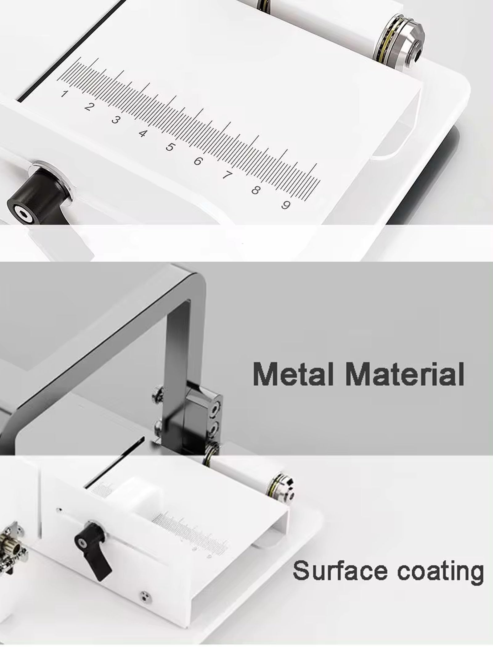Duża ręczna platforma do cięcia mydła metalowego DIY ręcznie robione narzędzie do cięcia mydła regulowane narzędzia do cięcia mydła domowego