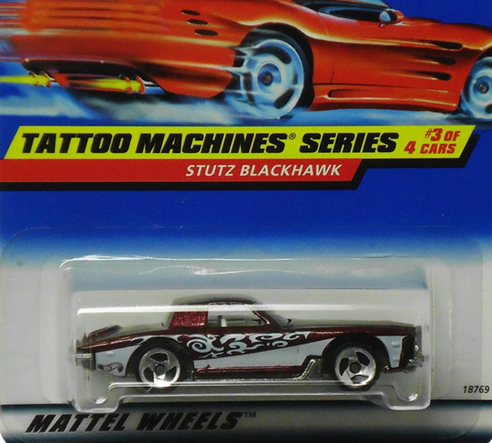 Amazon.com: Hot Wheels 1998 #687 Tattoo Machines Series STUTZ