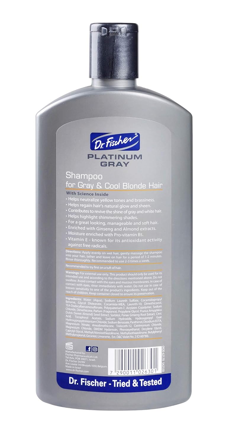 Purple Hair Mask and Purple Shampoo for Healthy Gray and Silver Hair.
