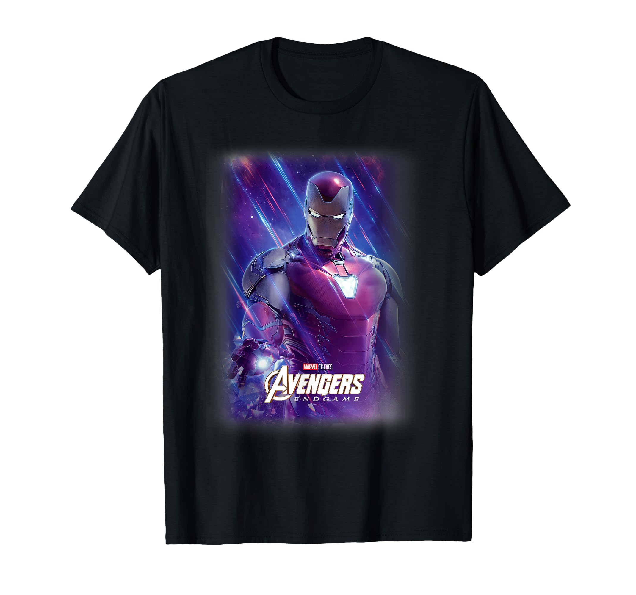 T-shirt Avengers Endgame Iron Man Galactic cadeau idéal pour anniversaire de fan de comics