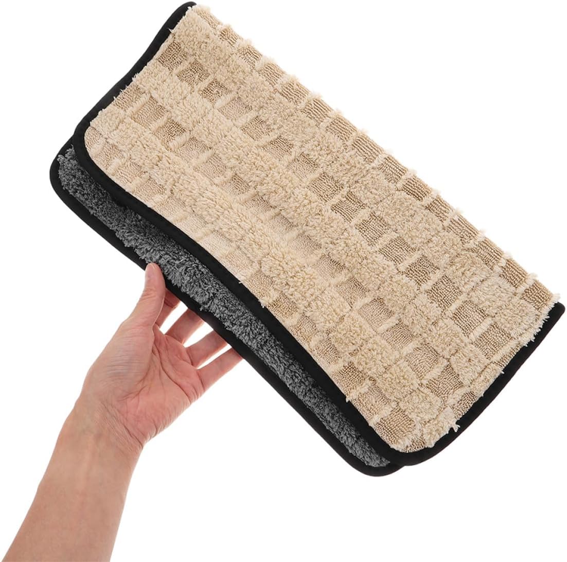 Microfiber Car Wash Towels 40x40cm Super Absorbent Coral Fleece Car Cleaning Cloths for Detailing, Polishing, and Drying Windshield and Exterior