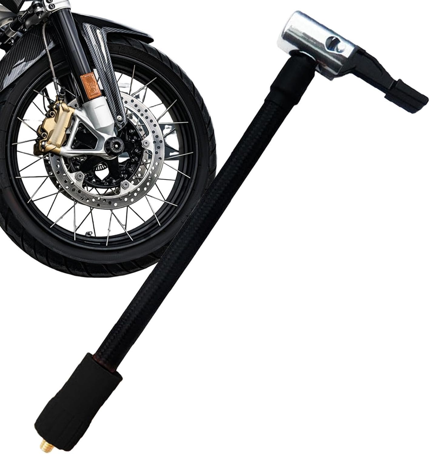 Tire Inflator Hose - 55g Extension Pipe Chuck, Air Pump Accessory, Anti-Leakage Connector, High Pressure Hose, Quick Inflation Tool, durabless Tire Air Line For Car Truck SUV Motorcycle Ensuring Fast