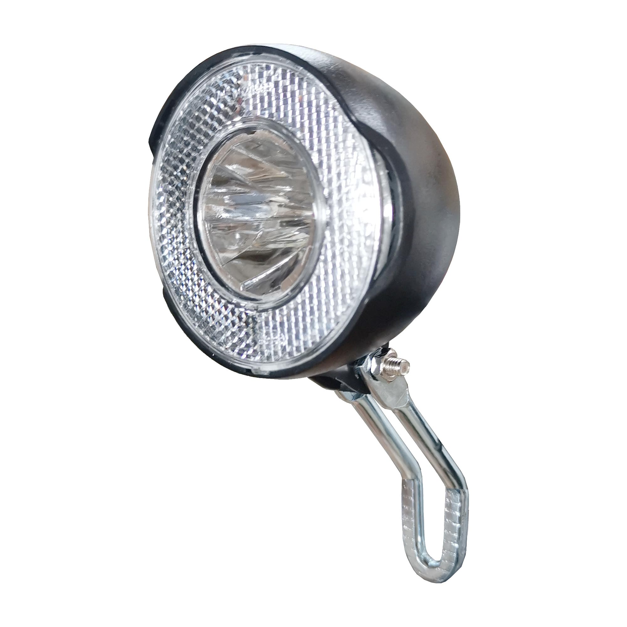 LED-Beleuchtungs-Set mit Batteriebetrieb, Vorderlicht 30 Lux, Rücklicht für Gepäckträger