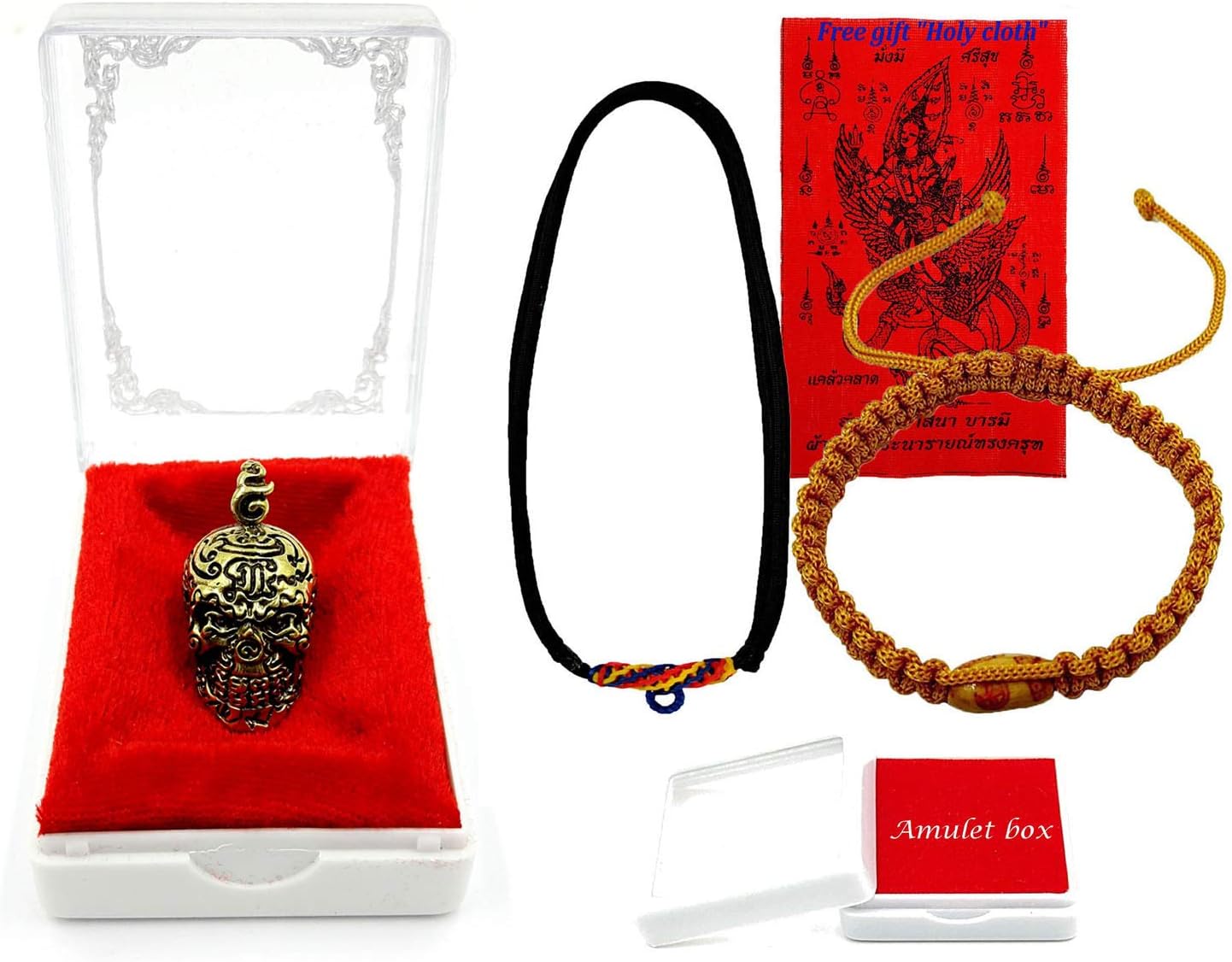 Thai Amulet statue Power Singha Hunting Money Wealth Rich Luck Good Business Attraction.