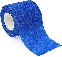 Vista 2 de Vendaje autoadhesivo cohesivo de animales, cinta autoadhesiva de primeros auxilios para perros, gatos, caballos, pájaros y muñeca para curación de 2