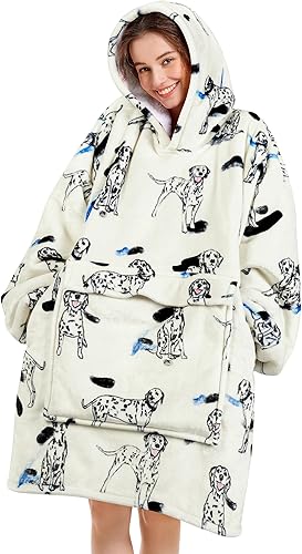 Miniatura 27 de Narecte Manta con Capucha Extra Grande y Acogedora, Manta con Capucha Usable para Adultos, Manta con Capucha Suave y con Capucha, Regalos