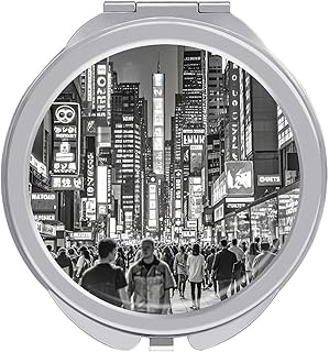 Portable Folding Travel Makeup Mirror, Busy S...