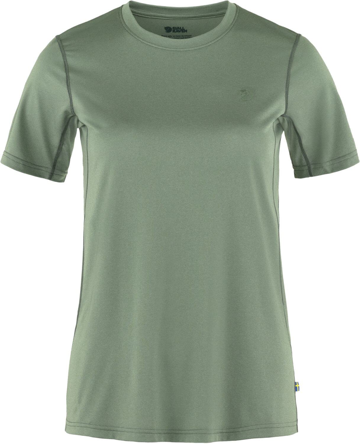Fjallraven Women's Abisko Day Hike Ss - Patina Green - XS