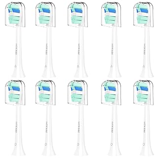 Replacement Toothbrush Heads for Philips Sonicare Replacement Heads,Electric Replacement Brush Head Compatible with Phillips Sonicare Electric Toothbrush,for Philips Sonic Care Brush,10 Pack - Amazon product rated Grade B