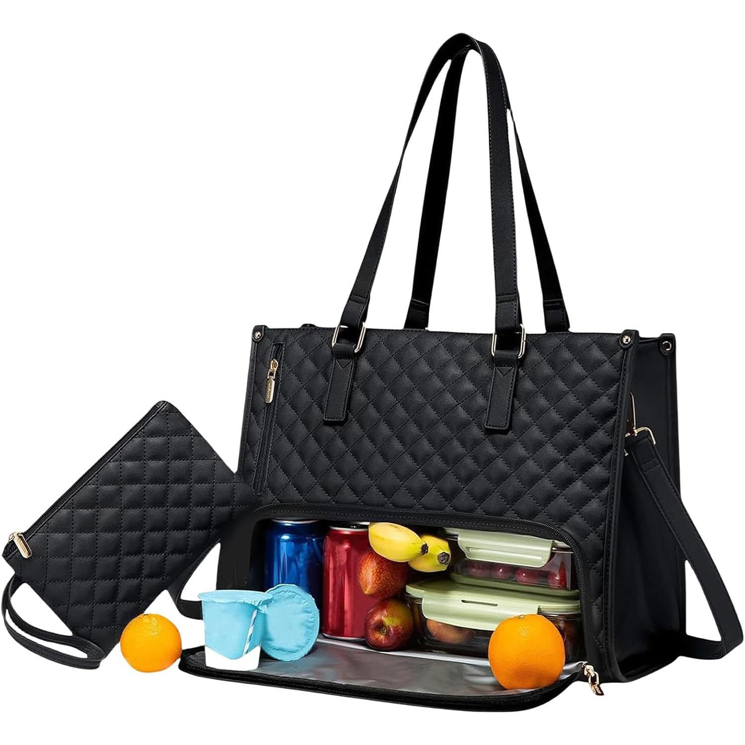 HSHRISH Lunchtassen voor vrouwen, geïsoleerde koeltas voor vrouwen en HSHRISH Lunchtassen voor vrouwen, geïsoleerde koeltas voor vrouwen en