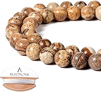 Vista 63 de Cuentas Beadnova redondas de ónix negro de 4 mm, sueltas, para hacer joyas (90-92 piezas)