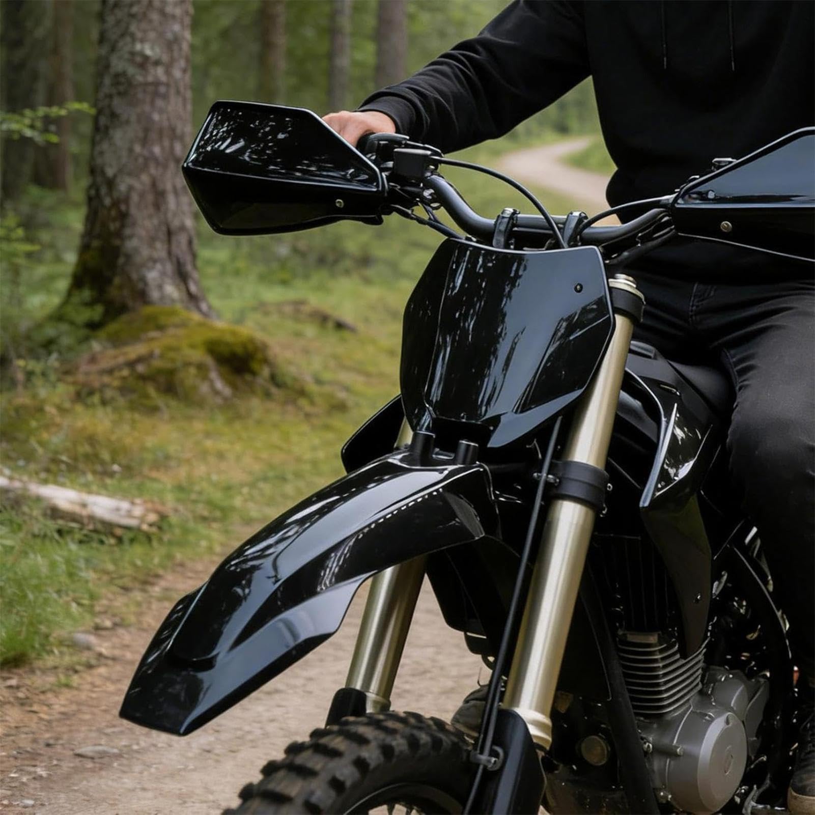 Parafango Moto Leggero Antipolvere | Parafango Anteriore Moto per Viaggio e Turismo, Guida Ogni , Avventure, Fai da Te, Uso Quotidiano , Officine Meccaniche