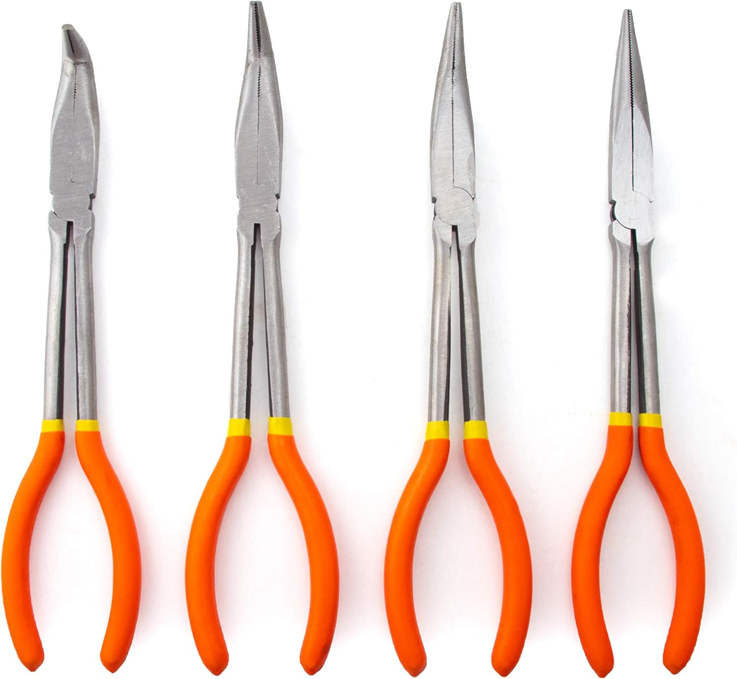 VCT 4 Pc. 11" Needle Nose Pliers Heat Treated Drop Forged Corrosion Resistant