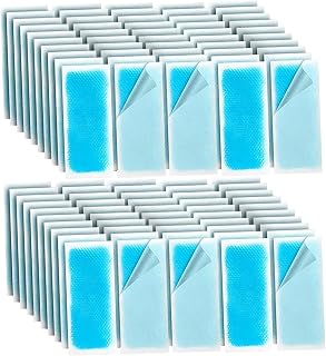 Instant Cooling Patches, 100 Pcs Gel Ice Pack for Headache Fever Pain Relief Migraine Sunstroke