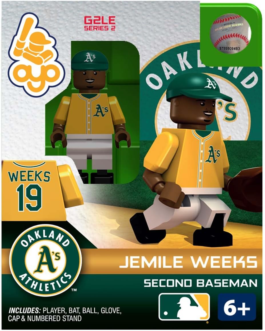 MLB Oakland Athletics Jemile Weeks OYO Figure Sports Fan Toy Figures Sports