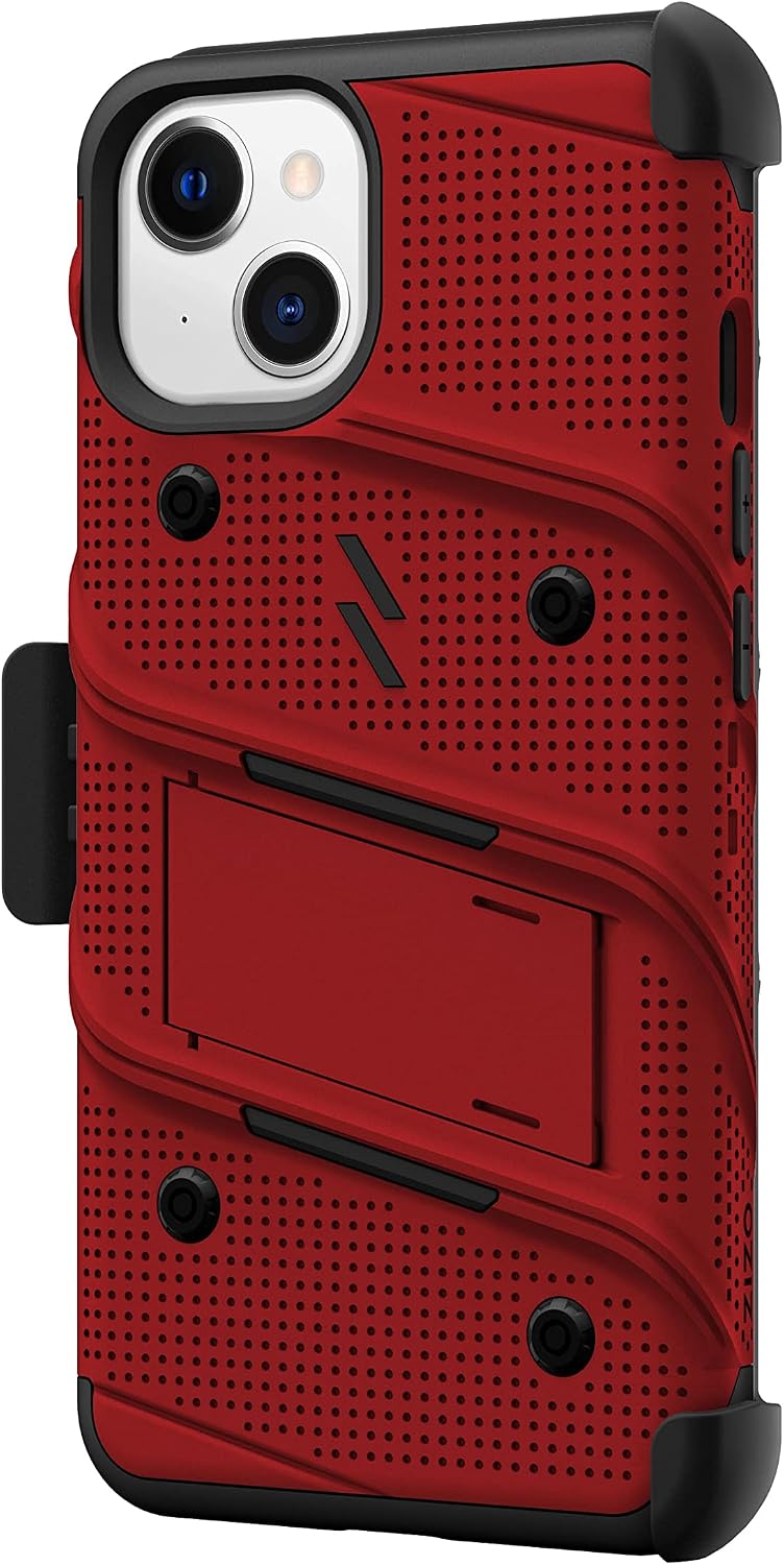 ZIZO Bolt Bundle iPhone 13 Case - Red