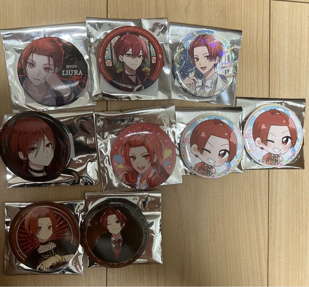 Amazon | いれいす りうら 缶バッジ まとめ売り | バッジ | おもちゃ