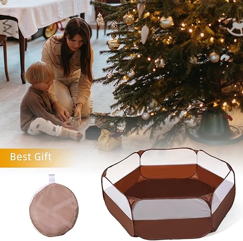 Miniatura 5 de Piscina de pelotas para bebés y niños pequeños, hogueras grandes desplegables para niños, perros, gatos, tienda de campaña de juegos con bolsa de