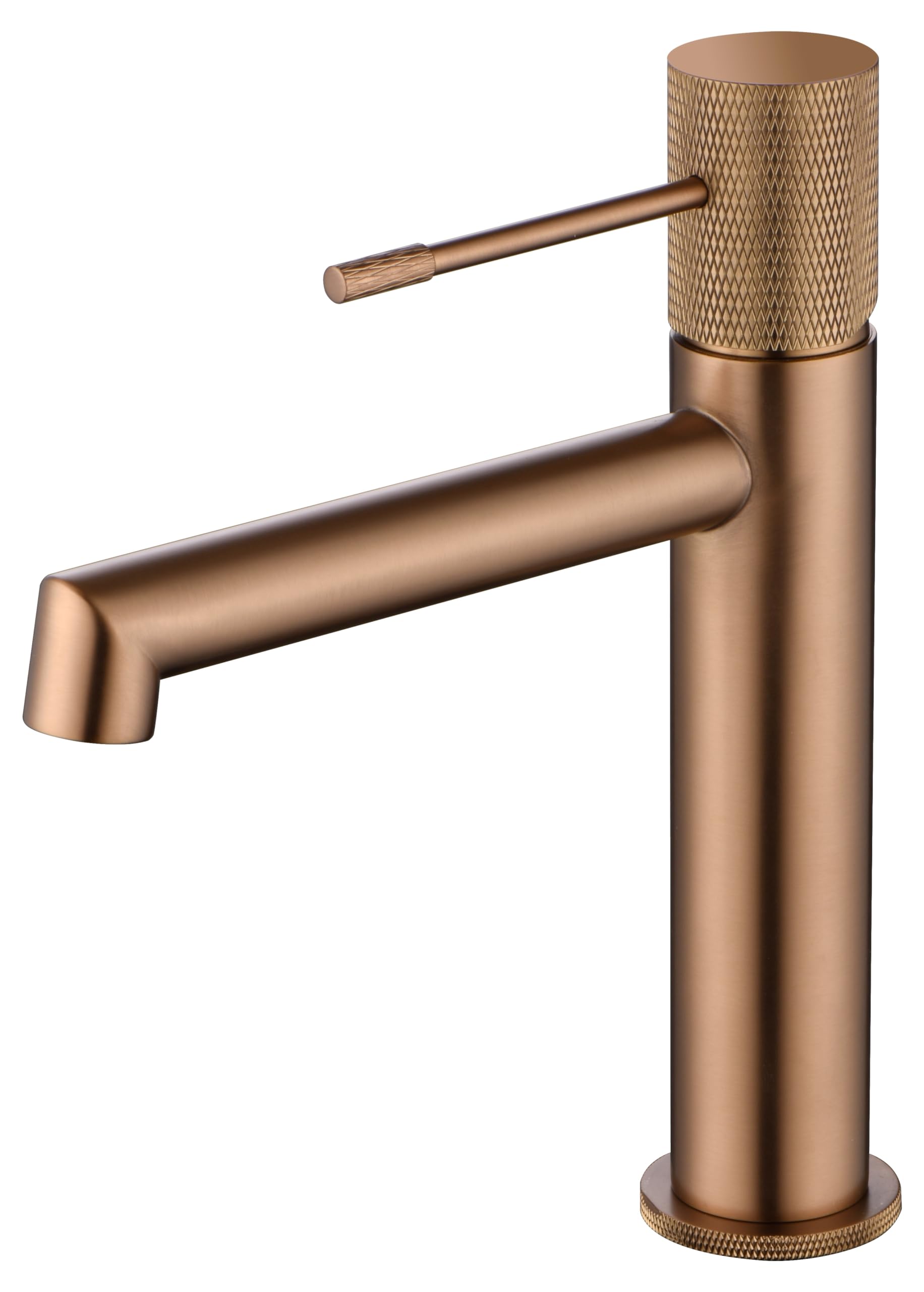 Mitigeur de lavabo au design moderne et finitions haut de gamme chrome mat
