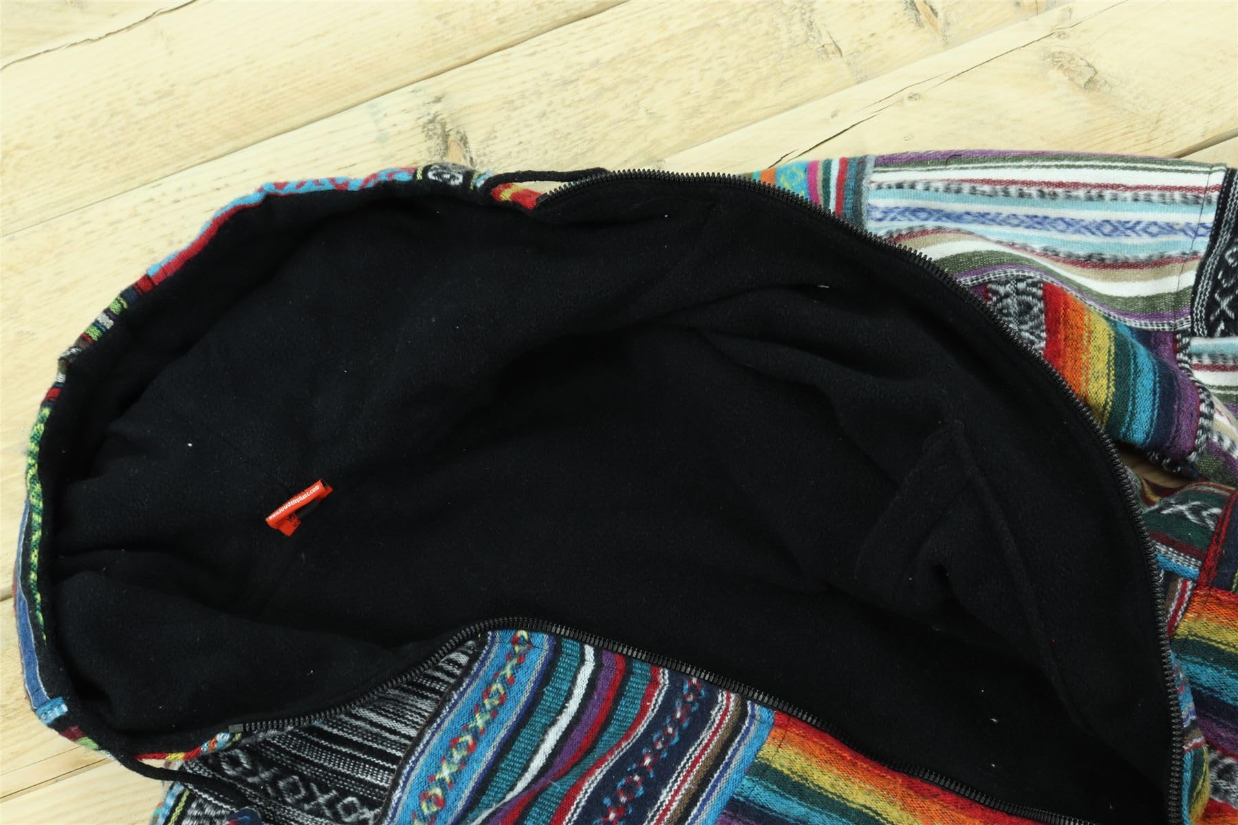 LoudElephant Chaqueta con capucha de algodón cepillado Gheri con forro polar