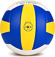 Vista 3 de Pelota de voleibol suave, tamaño oficial 5, pelotas de voleibol para interiores y exteriores, playa, piscina, juego para adolescentes