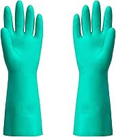 Vista 6 de ThxToms guantes de nitrilo para el hogar, resistentes al aceite, ácido, alcalinos y solventes