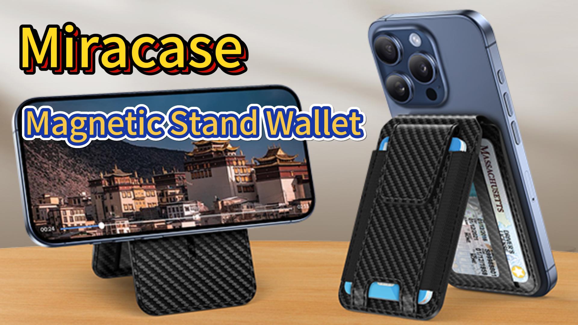 Amazon.com: Miracase Magnetic Wallet for Men/Women, Adjustable