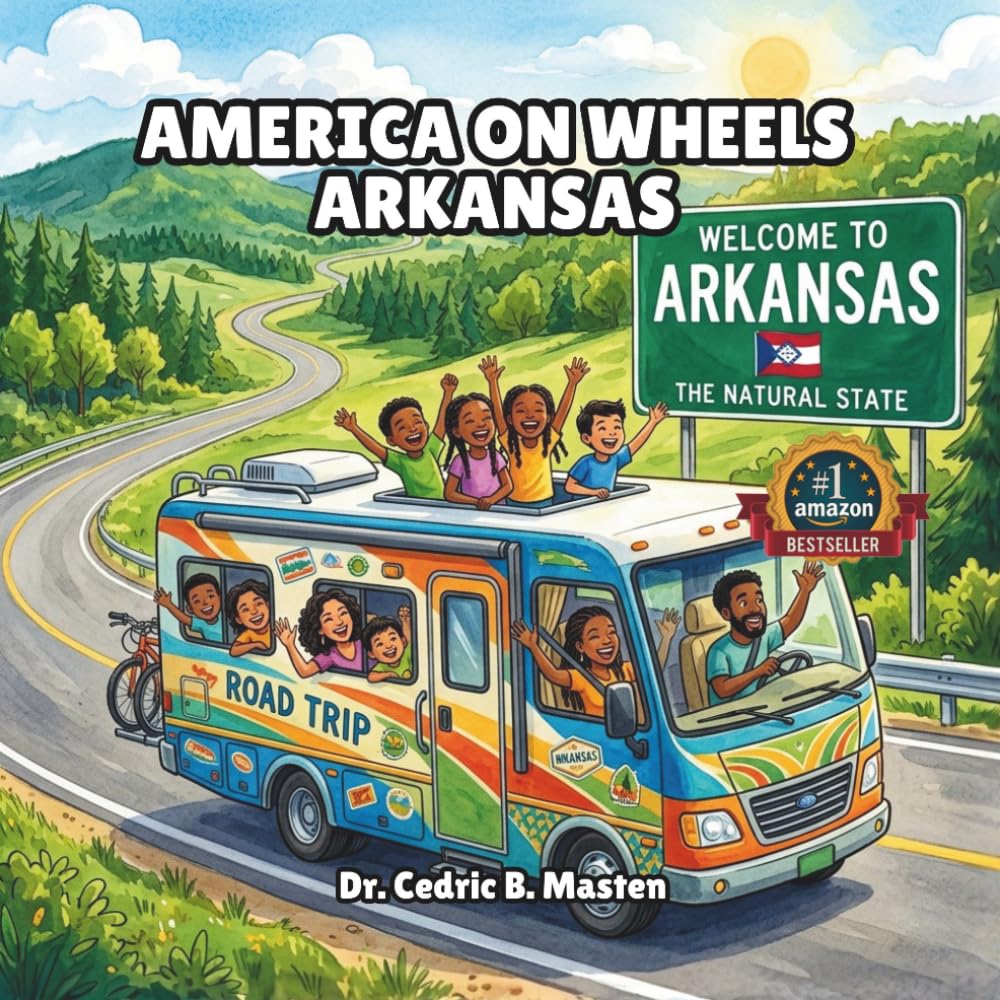 America on Wheels Arkansas: A Fun Road Trip Story Through Arkansas for Curious Kids