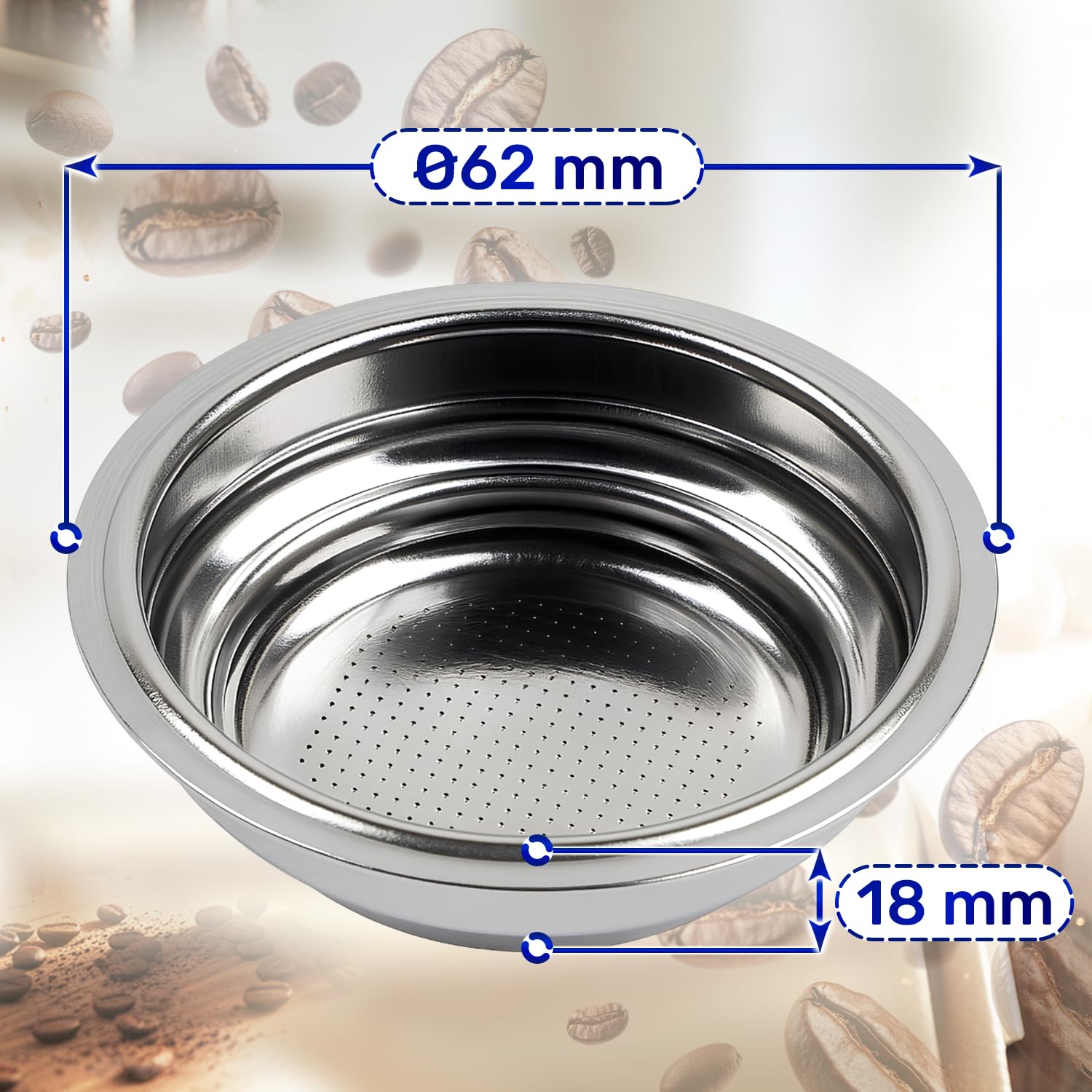 AS00001313 Filtro piccolo 1 tazza e cialde per macchina caffè Kenwood / De Longh AS00001313 Filtro piccolo 1 tazza e cialde per macchina caffè Kenwood / De Longh