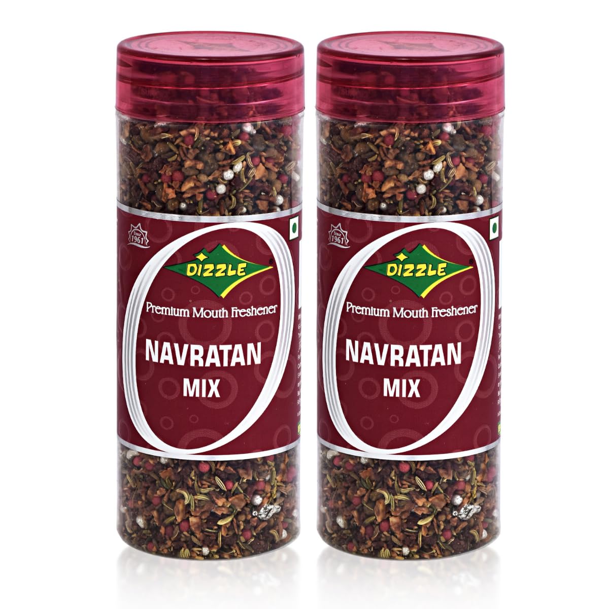 Bullion Dizzle Navratan Mix – Premium Nine Gems Mouth Freshener | (170 g x2) combo-image-26