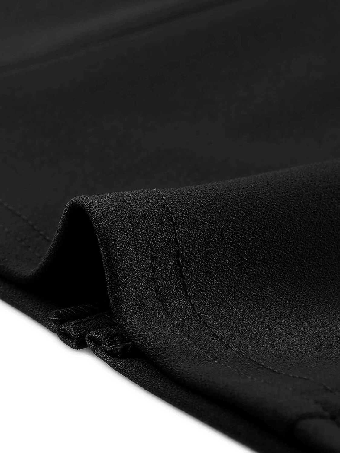 Allegra K Work Dress for Women 3/4 Sleeve Boat Neck Back Slit Business Bodycon Elegant Sheath Dresses - Image 5