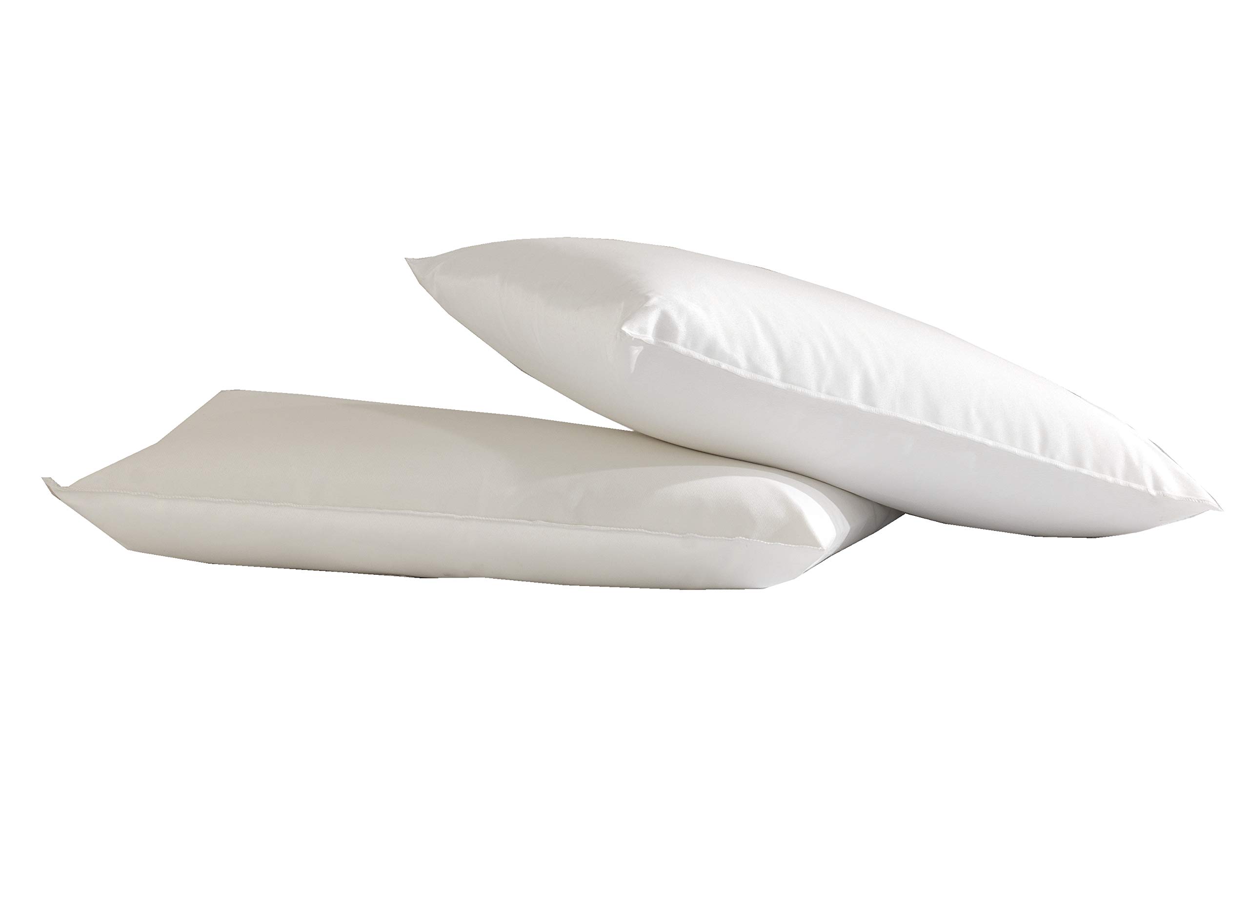 Lancashire Textiles White Limited Manufacturers Of Quilts, Pillows And Homewares | Luxury 100% Memory Foam Orthopaedic Super Firm Neck Support Pillow - Slight Second (White)
