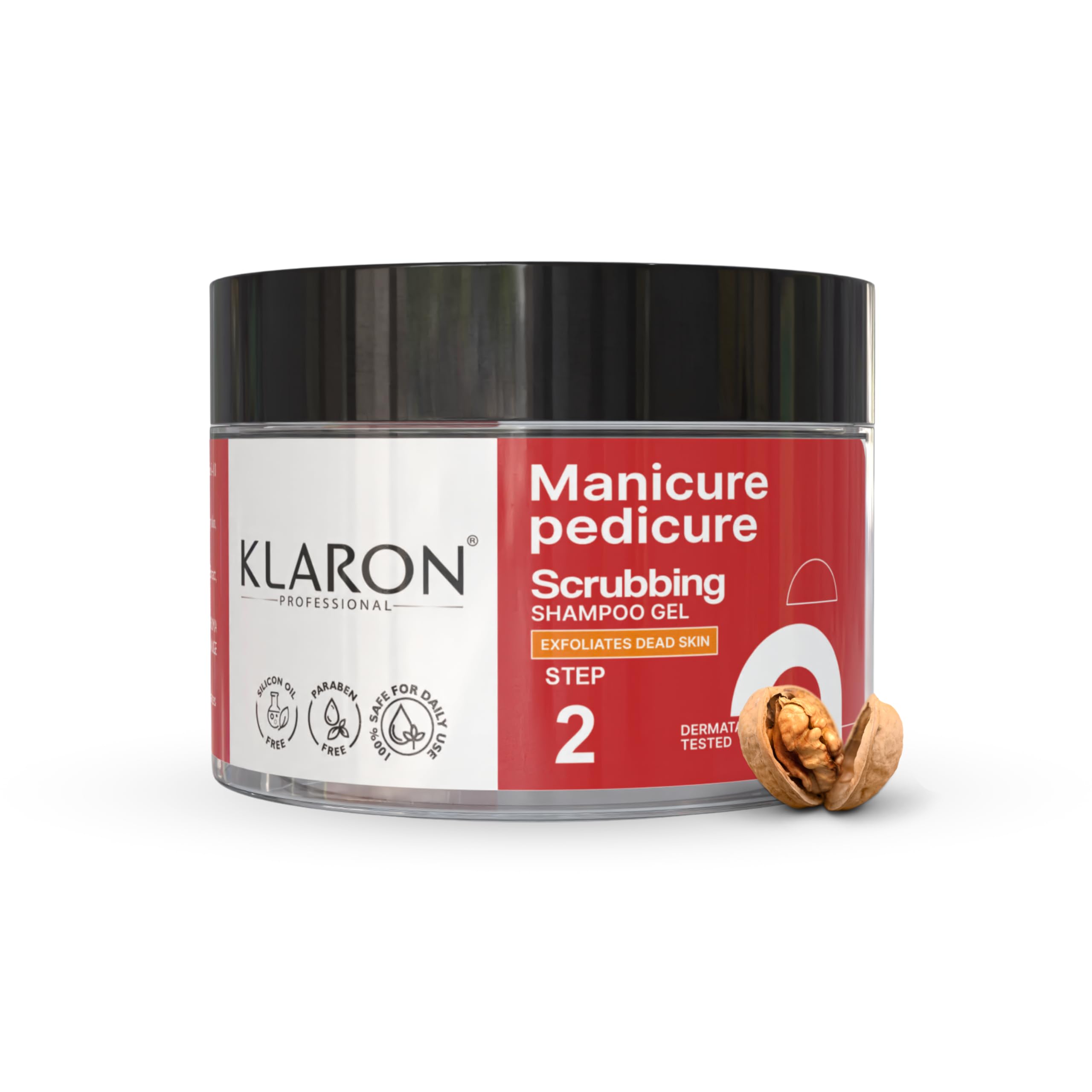 Manicure & Pedicure Scrub Gel | 225g | Unisex Hand & Foot Care
