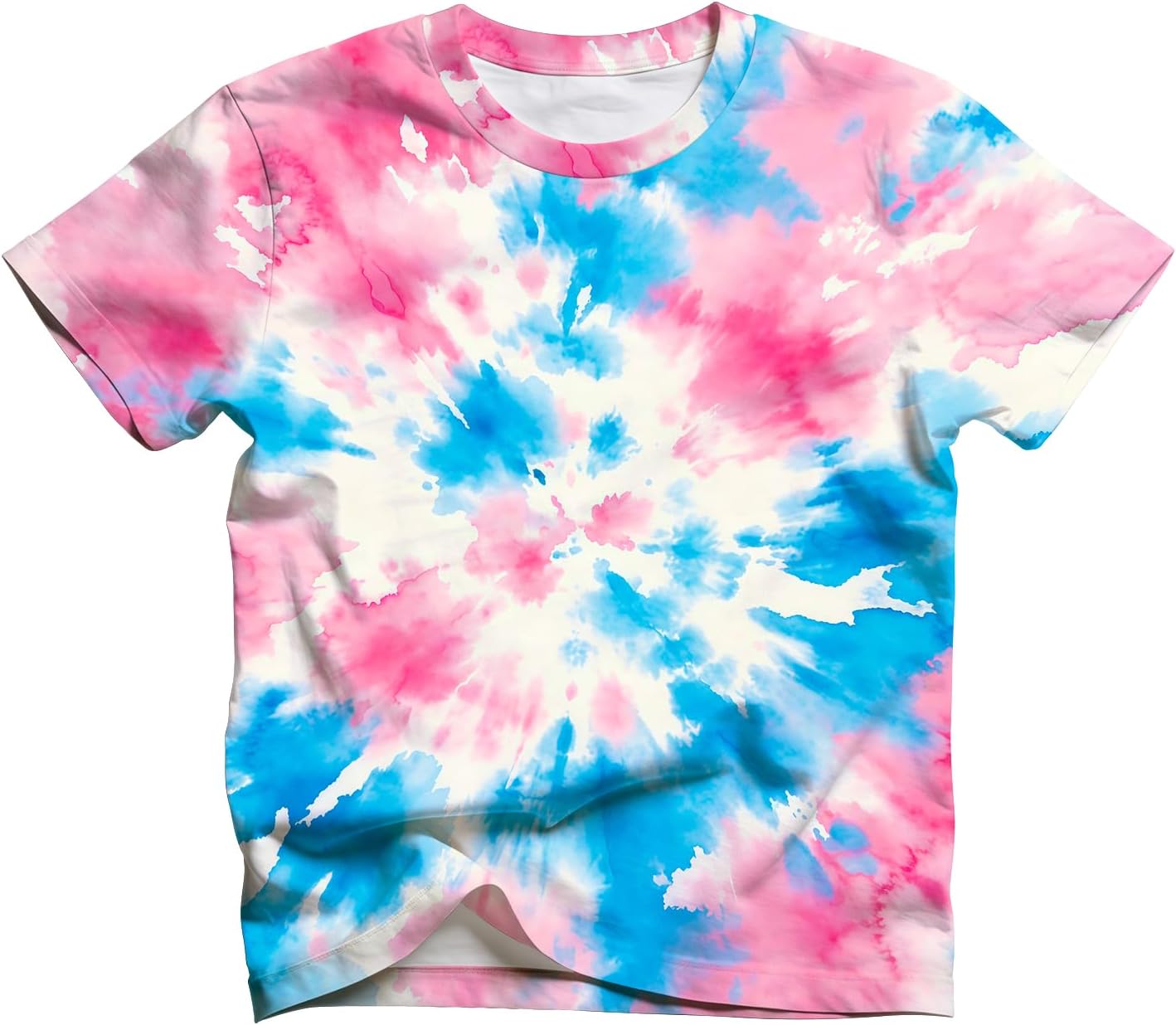 Kids Hippie Tie Dye Shirt Size 4-16 Kids Short Sleeve Tees