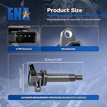 eriiiiii★ ENA Ignition Coils compatible with - Corolla Matrix MR2